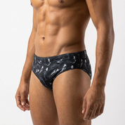 Black Koi Men's Swim Brief