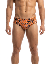 Tiger Orange Men's Swim Brief
